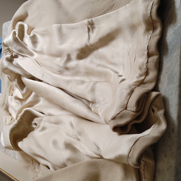 VTG 100% Cashmere Ivory Coat 4/6 - Picture 14 of 16